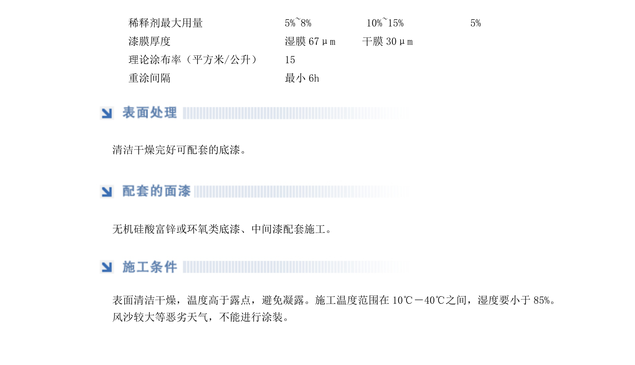 丙烯酸聚硅氧烷面漆